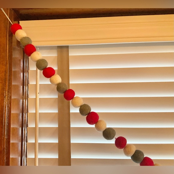 Christmas Felt Ball 6 ft. Garlands - Picture 9 of 12